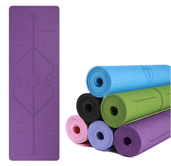 YogieRight - Yoga Mat With Correct Alignment System