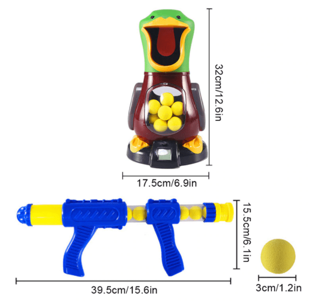 DuckShot - Soft Bullet Gun & Duck Target Counter