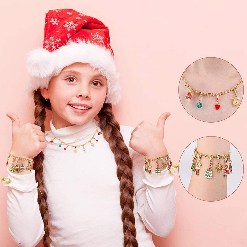 ChristmasCharm - Advent Christmas Countdown Calendar DIY Bracelet