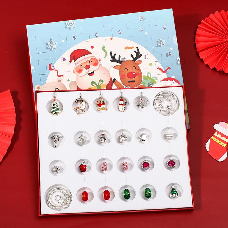 ChristmasCharm - Advent Christmas Countdown Calendar DIY Bracelet