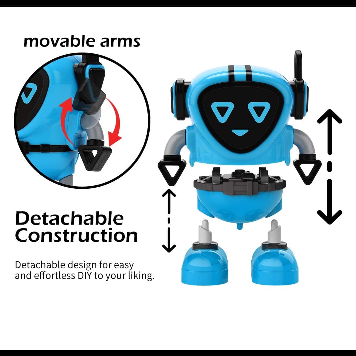 GyroBot - Multi-Action Transforming Gyro Force Robot Toy