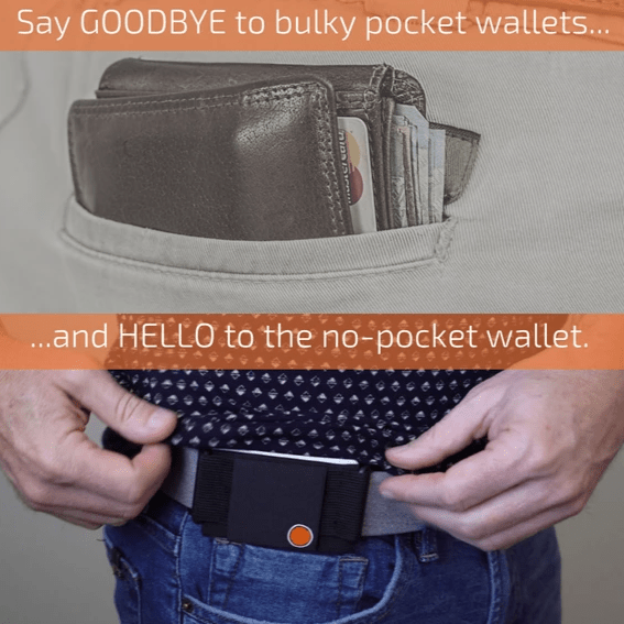 Clip-on Invisible Wallet