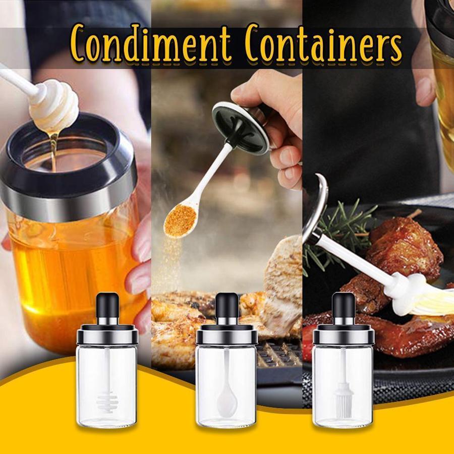 Practical Sealed Condiment Containers