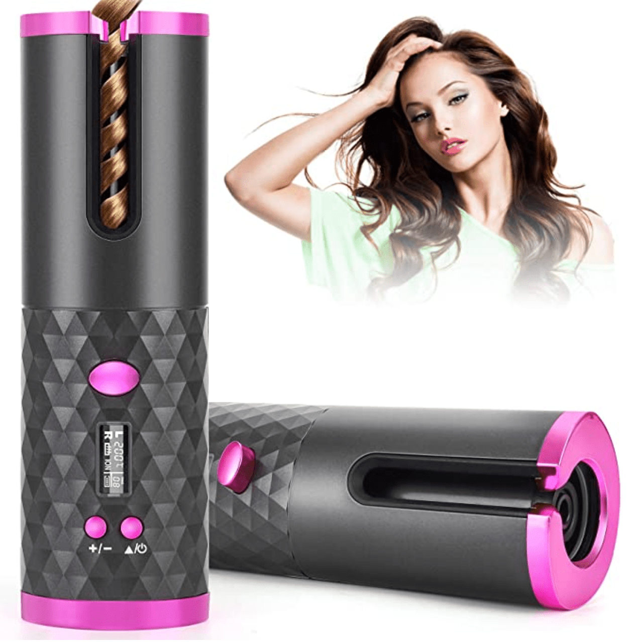 Curler Can - Portable Wireless Automatic Hair Curler