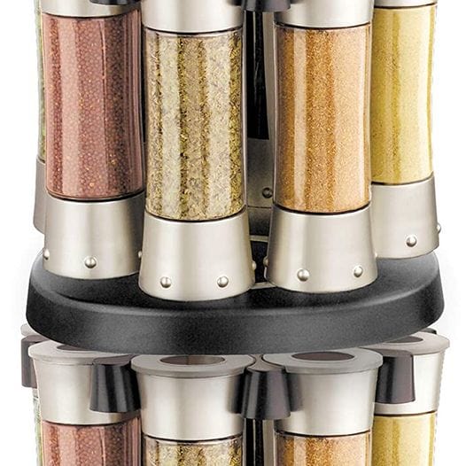 Auto-Measure Spice Carousel Jars