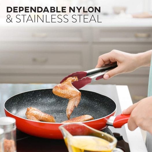 Nylon and Stainless Steel Utensil Set