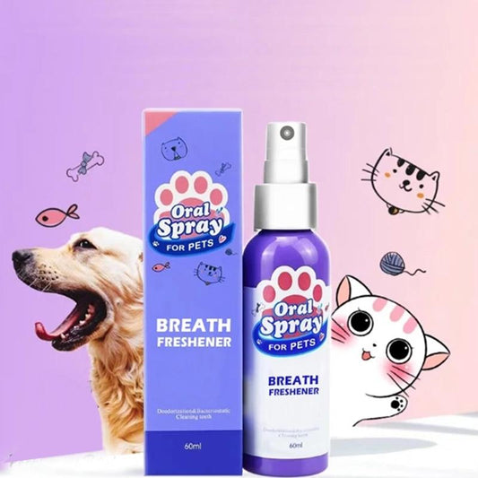 Pet Breath Freshener Oral Spray