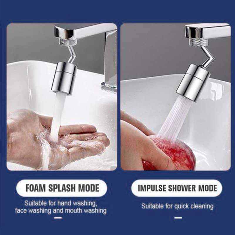 720Splash - Rotating Universal Non-Splashing Faucet Filter