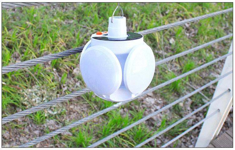 X-Lantern - 5-Leaves Outdoor Solar Powered Led Light