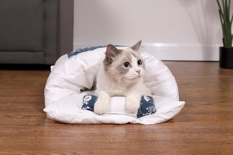KatKamp - Extra Comfy & Warm Cat Sleeping Bag