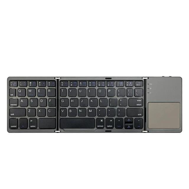 KeyFold - Foldable Wireless Bluetooth Keyboard With Touchpad