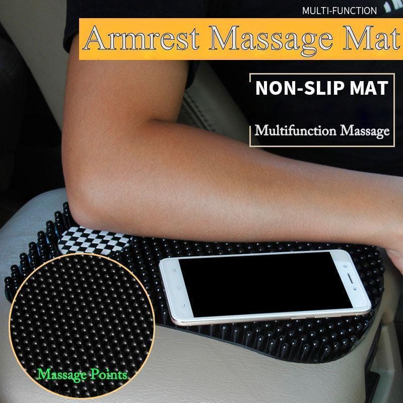 ArmEase - Non-slip Console Armrest Massage Mat