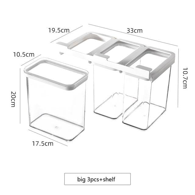 Slidee - Food Storage Box With Slide Mount