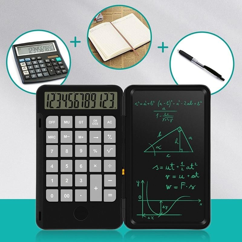 CalcuPad - Calculator With Integrated Smart LCD Notepad