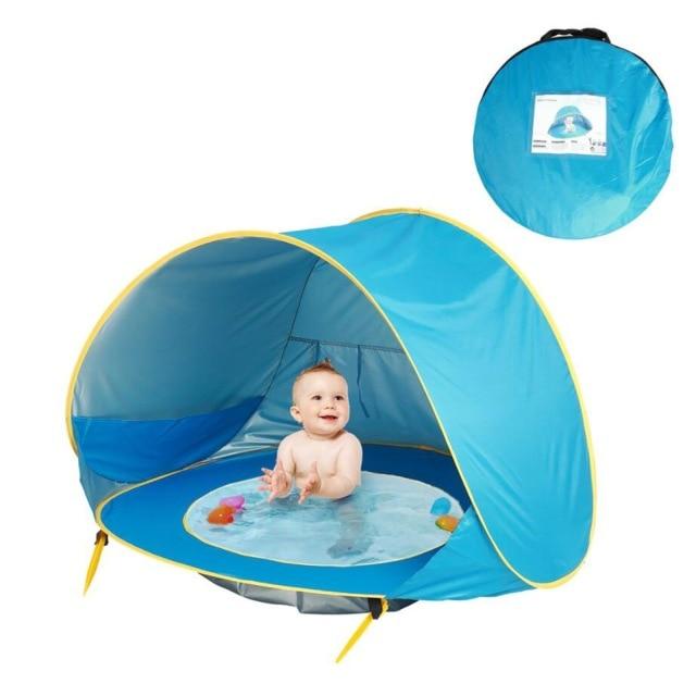 DipNShade - Pop Up Baby Sunshade Pool Tent