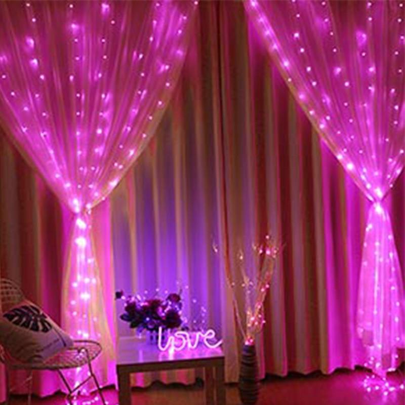 ViraLight - Color Changing LED String Curtain Lights