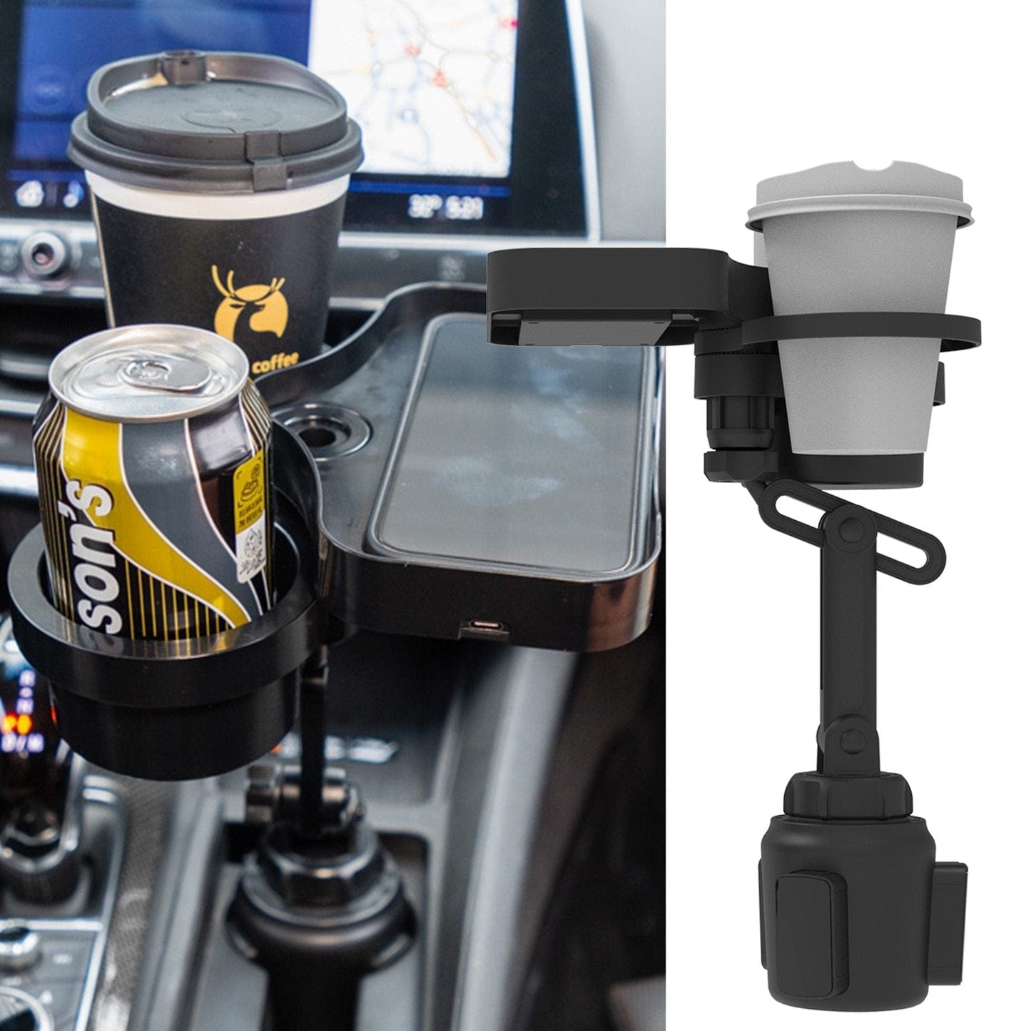 MultiCup - Multipurpose Cup Holder With Wireless Charger