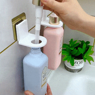 WallUp - Punch-free Shower Bottle Holder