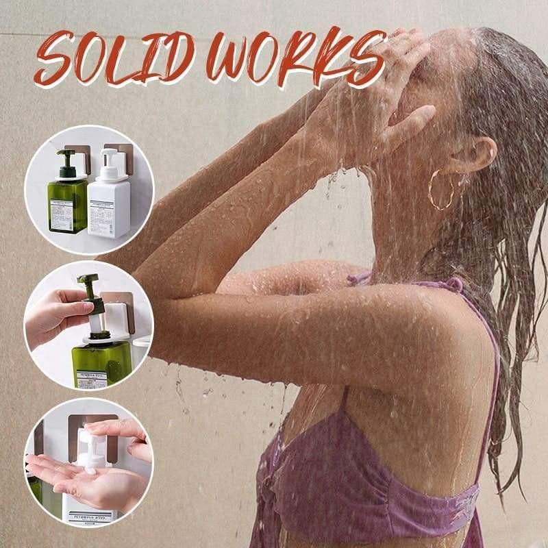 WallUp - Punch-free Shower Bottle Holder