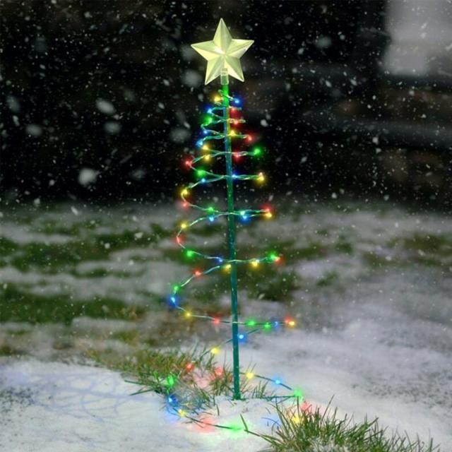 MerryLights - Solar Metal LED String Lights Christmas Tree