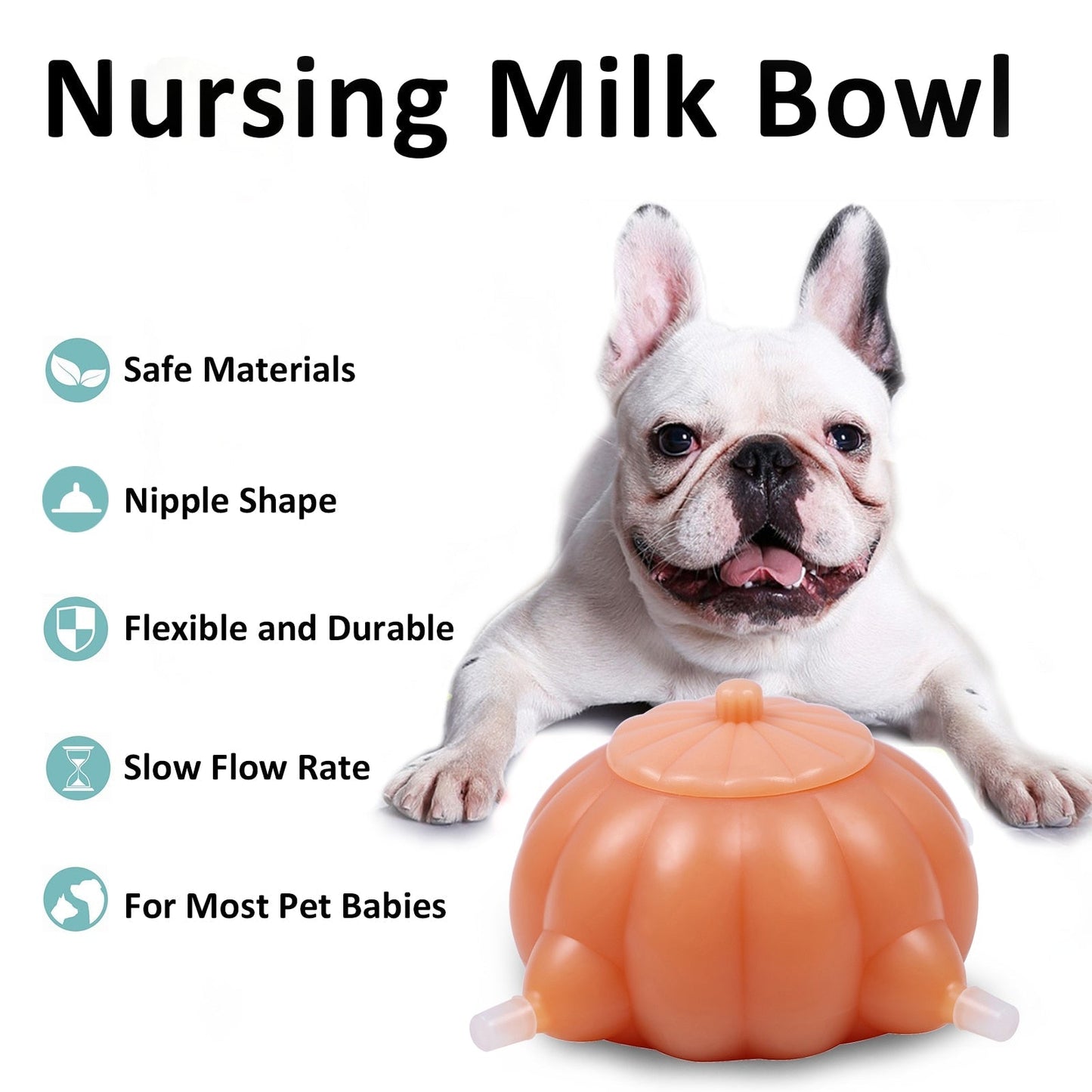 NippleBowl - Puppy Bubble Milk Feeder