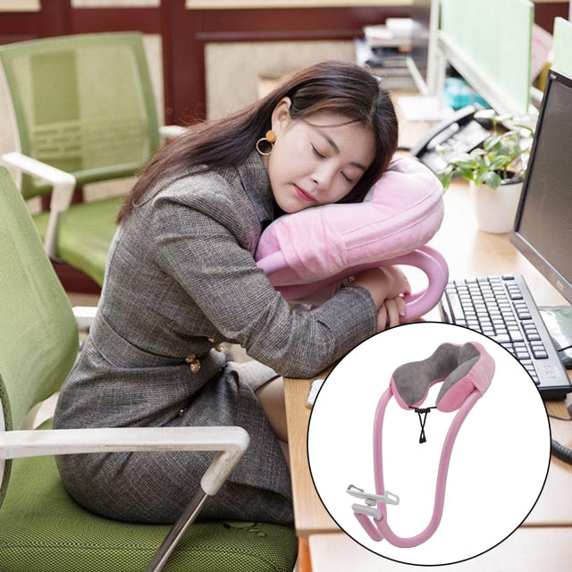 GoosePillow - Multipurpose Neck Pillow With Gooseneck Phone and Tablet Holder